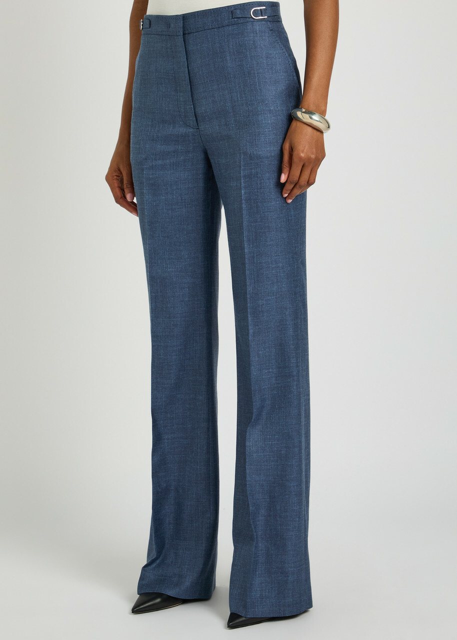 Gabriela Hearst Vesta Straight-leg Trousers Denim