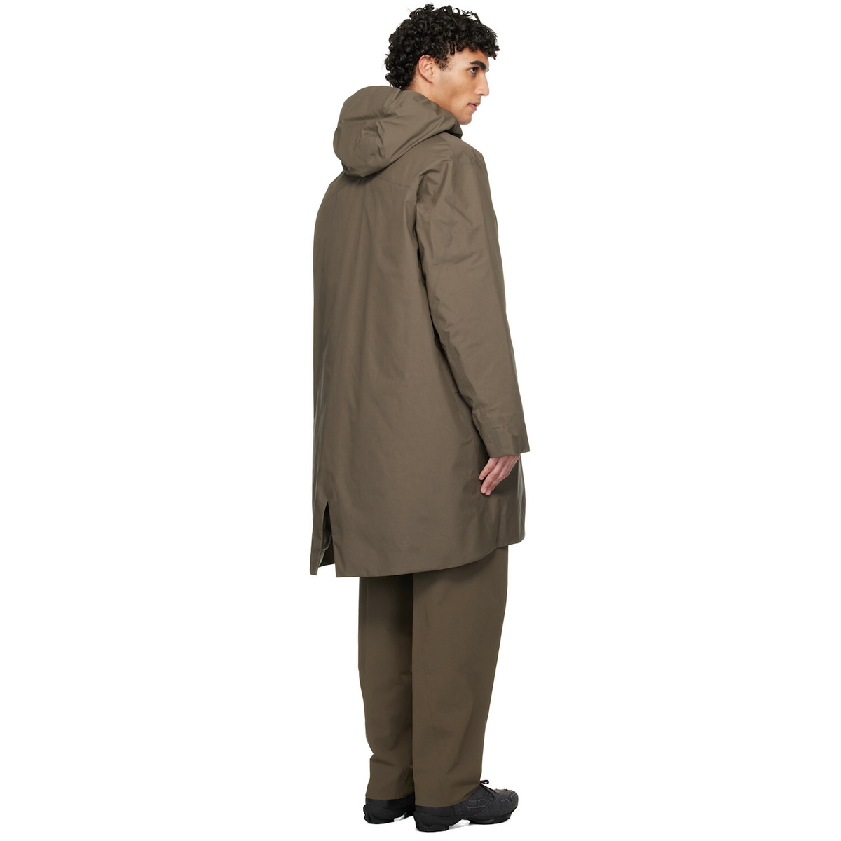 Veilance Taupe Monitor Down Coat