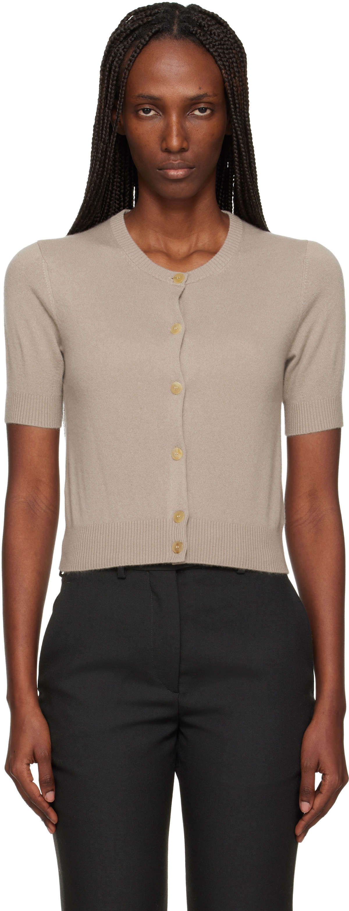 arch4 Taupe Stanley Cardigan