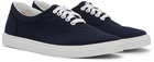 DOPPIAA Navy Aarox/P3703 Low-Top Sneakers