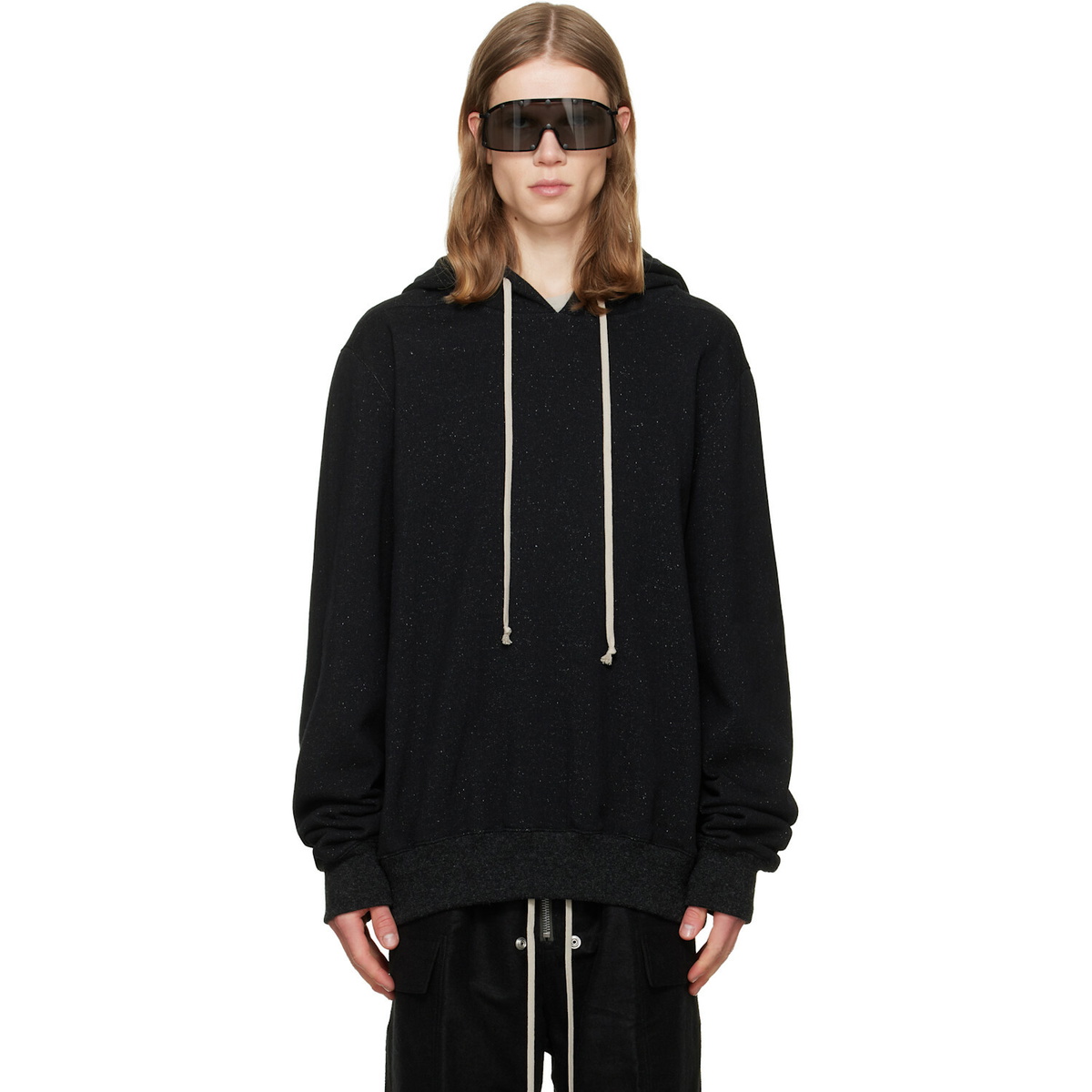 Rick Owens Black Tower Hoodie