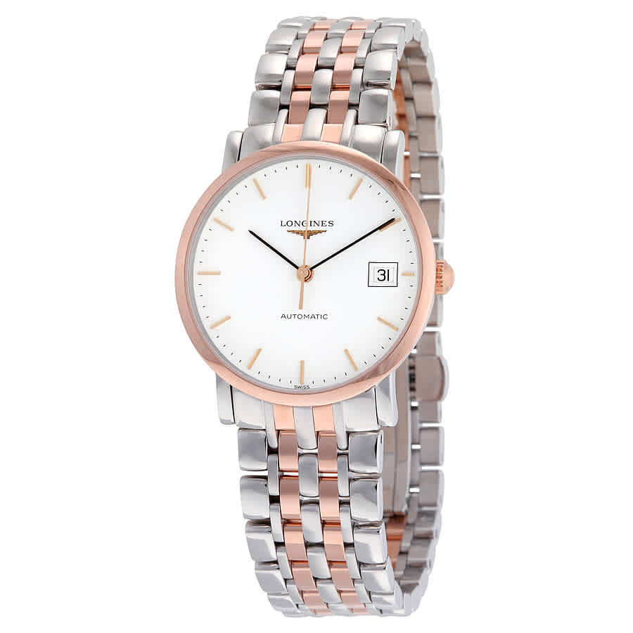 Longines Elegant Automatic White Dial 34.5 mm Watch L48095127