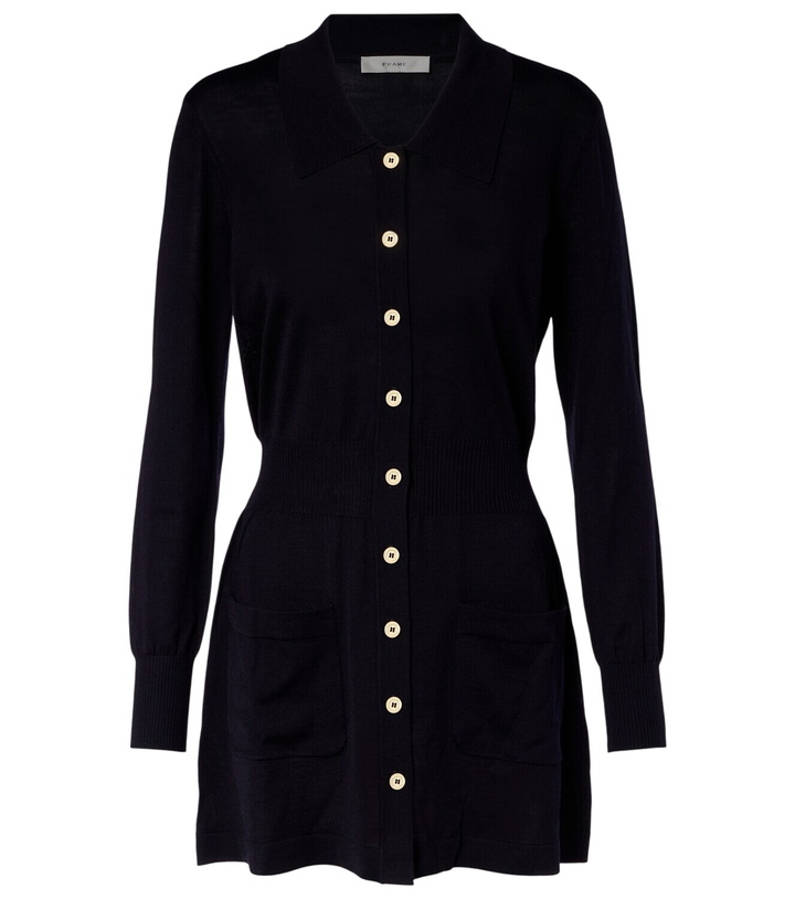 Photo: Frame Wool polo dress