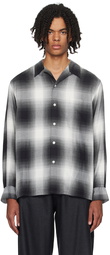 WACKO MARIA Black & White Check Shirt