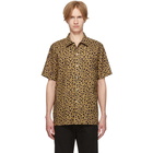 PS by Paul Smith Tan Cheetah Short Sleeve Shirt