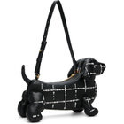 Thom Browne Black Windowpane Pearl Baby Hector Bag