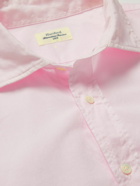 Hartford - Palm Pat Cotton-Poplin Shirt - Pink