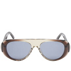 Palm Angels Men's Sierra Sunglasses in Crystal Grey/Blue