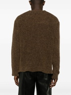 Nanushka Brown Tevin Brushed Jumper