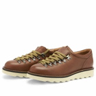 Fracap Men's M121 Commando Sole Low Hiking Shoe - Presented by END in Brandy