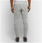 Nike - Sportswear Slim-Fit Tapered Mélange Cotton-Blend Tech Fleece Sweatpants - Gray