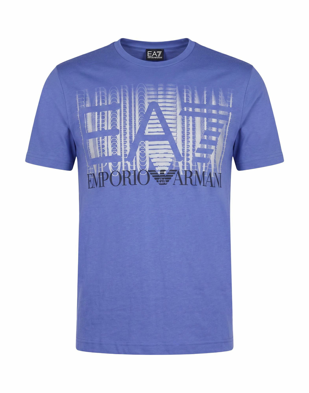 Ea7 Mens T-shirt in Blue