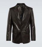 Tom Ford - Single-breasted leather blazer