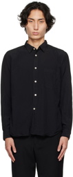Comme des Garçons Homme Plus Black Buttoned Shirt