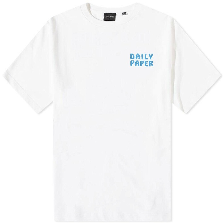 Photo: Daily Paper Men's Nerad Scattered Logo T-Shirt in White