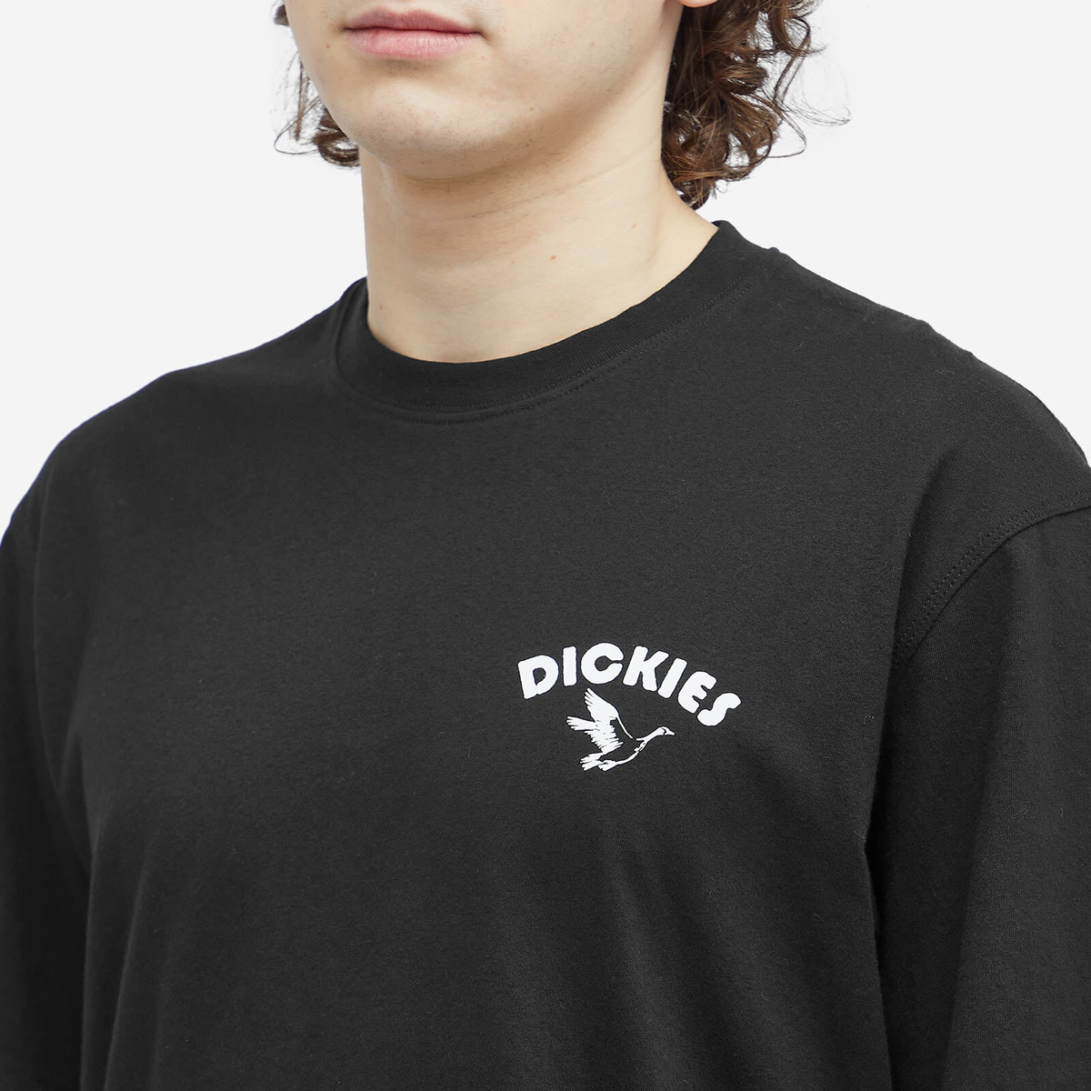 Dickies Men's Goose T-Shirt in Black Dickies Construct