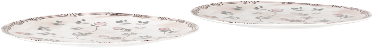 Marni White & Pink Serax Edition Dinner Plate Set