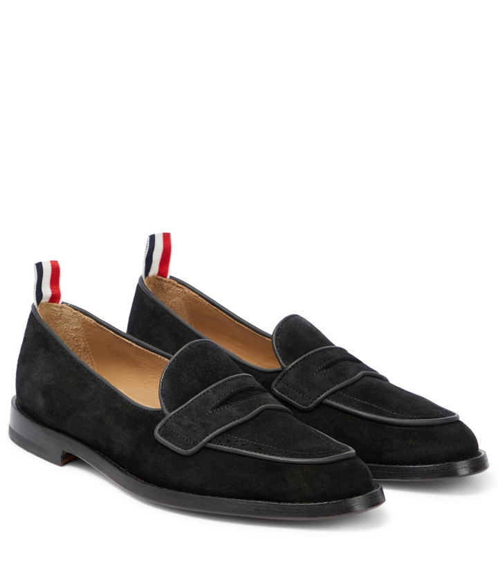 Photo: Thom Browne - Suede loafers