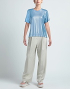 Massimo Alba Womens T-shirt Light in Blue
