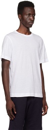 Dries Van Noten White Overlock Stitch T-Shirt