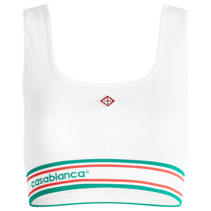 Photo: Casablanca Women's Sports Bra in White