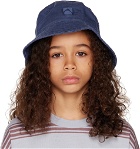 Main Story Kids Blue Embroidered Bucket Hat