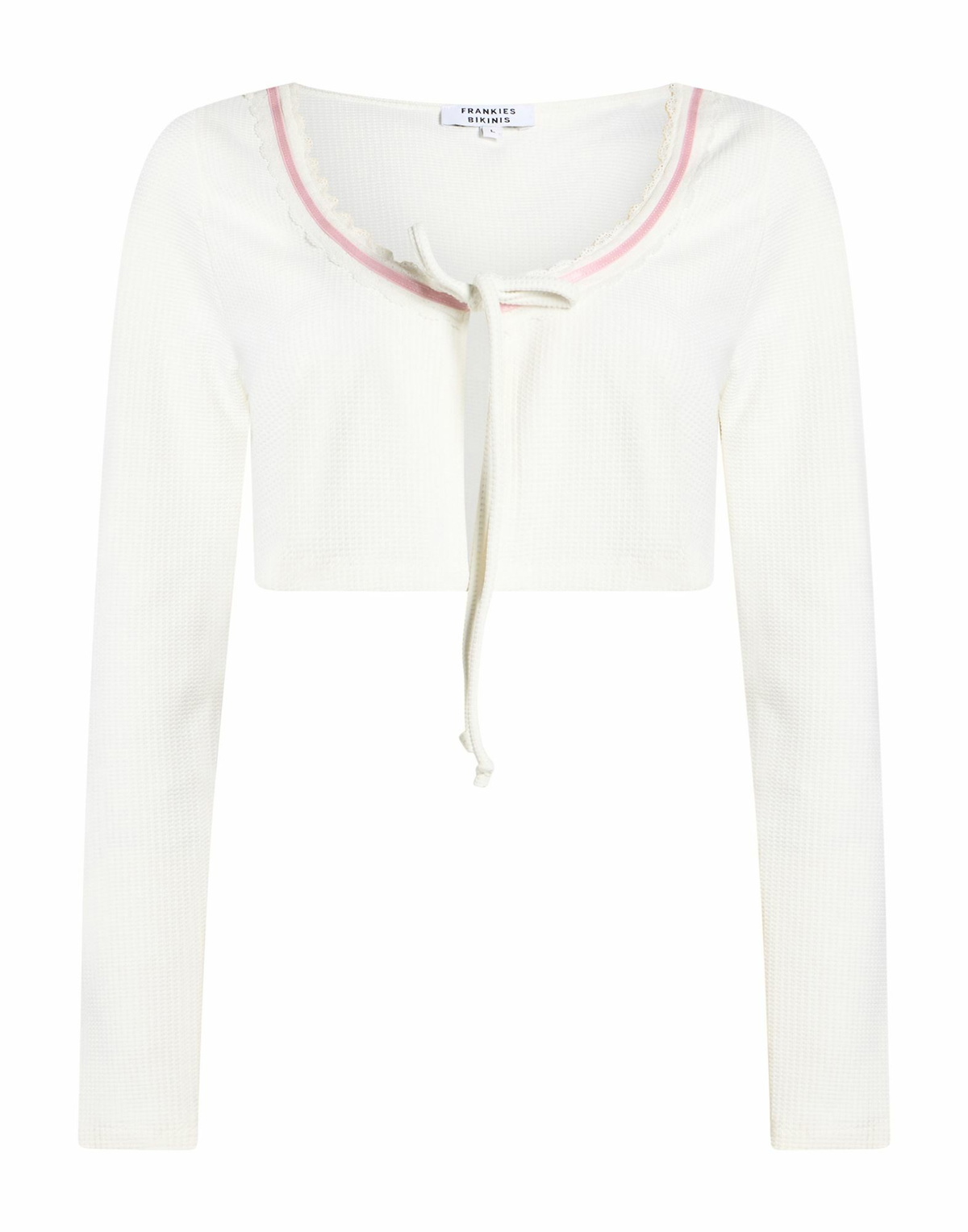 Frankies Bikinis Womens Wrap cardigans in White