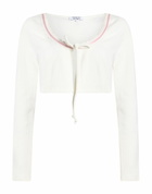Frankies Bikinis Womens Wrap cardigans in White
