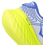 Hoka One One - M Carbon X Embroidered Mesh Running Sneakers - Blue