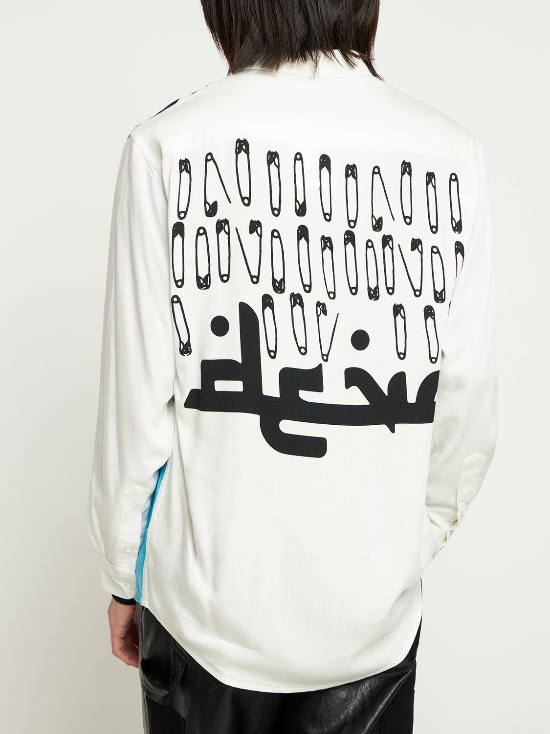 DEVA STATES Obscure Printed Rayon Shirt