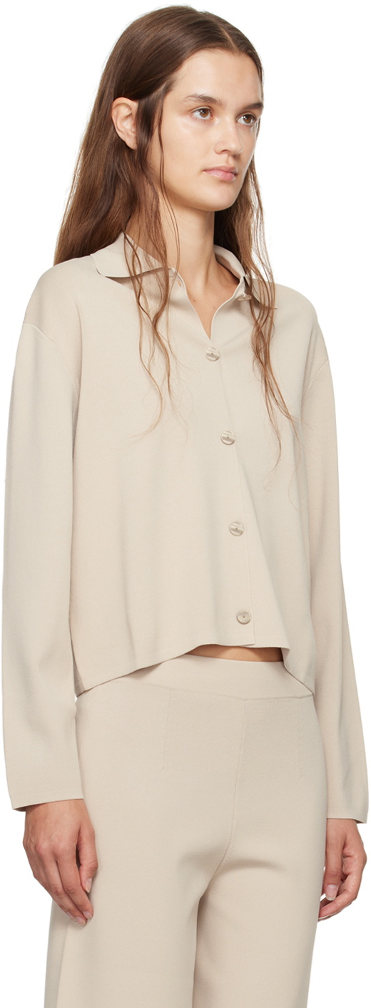 Max Mara Leisure Beige Kiota Cardigan