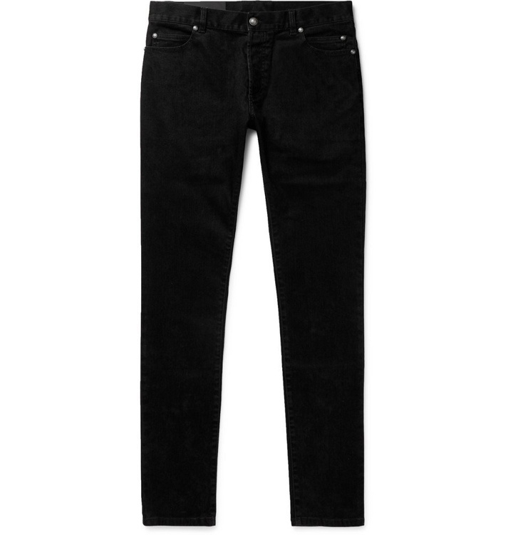 Photo: Balmain - Slim-Fit Denim Jeans - Black