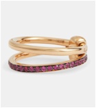 Pomellato - Pomellato Together 18kt rose gold ring with rubies
