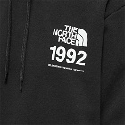 The North Face Men's Printed Heavyweight Pullover Hoody in Black/White