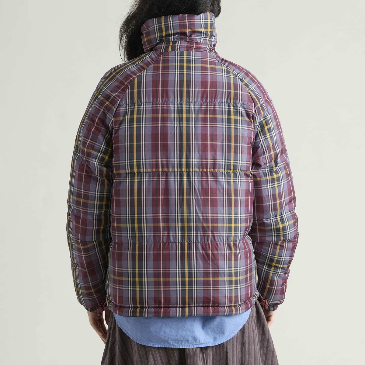 Damson Madder Women's Reversible Opal Puffer Jacket in Plum
