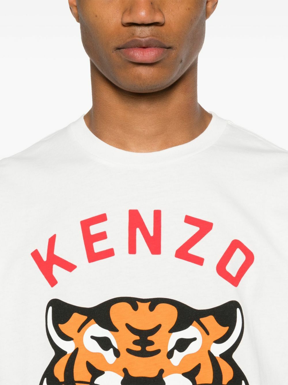 KENZO - Lucky Tiger Cotton T-shirt Kenzo