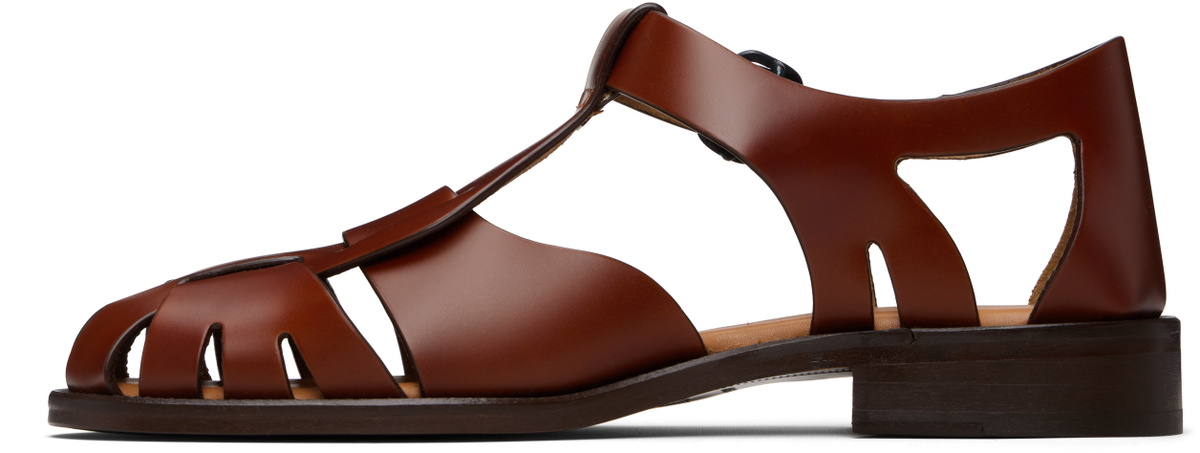 HEREU Brown Pesca Sandals