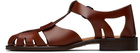 HEREU Brown Pesca Sandals