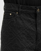 LASER MONOGRAM DENIM SHORT