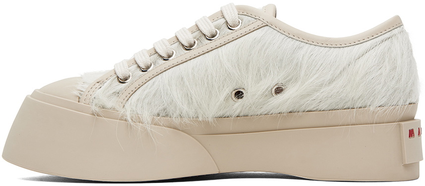 【関税込み】Marni ホワイト Pablo サボ White nappa leather Pablo lace-up sneaker | Marni
