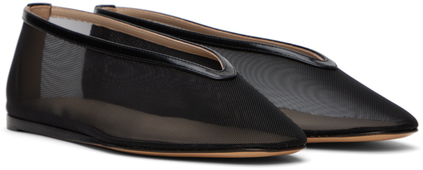 Le Monde Beryl Black Luna Ballerina Flats