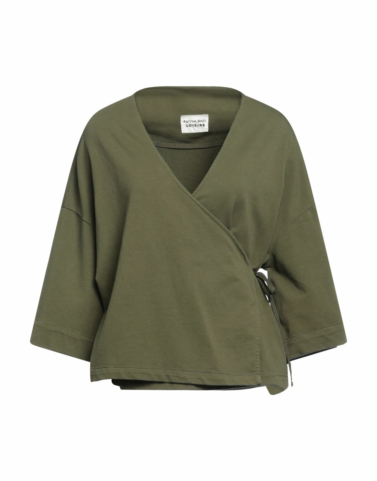 Alessia Santi Womens Sweatshirt Military in Green