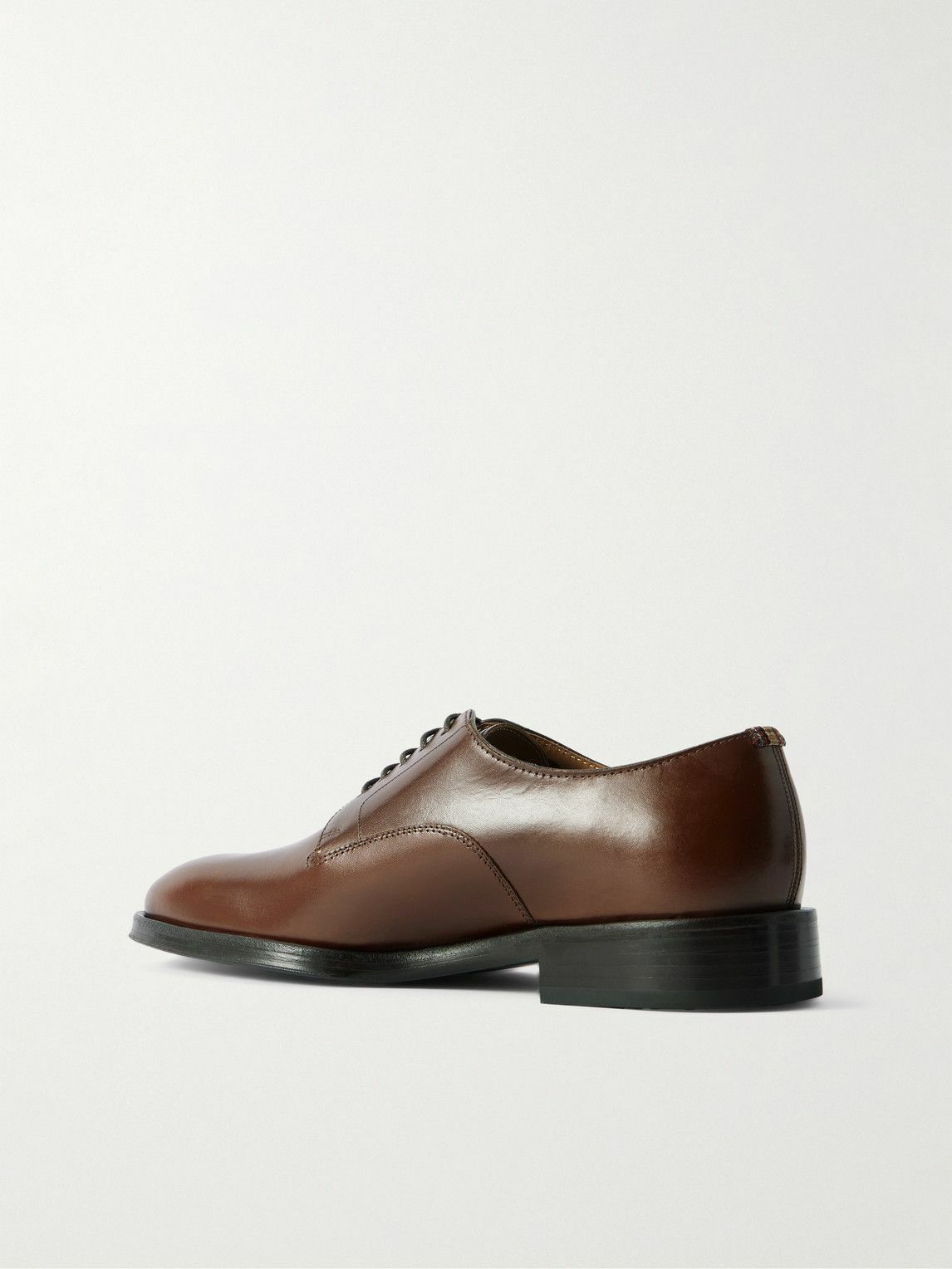 Paul Smith - Jason Leather Derby Shoes - Brown