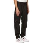 Moncler Black Virgin Wool Cargo Pants