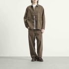 Unlikely Dry Goods Men's Time Travel Wide Jeans in Brown Wash