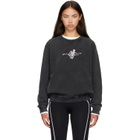 Off-White Gray 'Off White' Stroke Sweatshirt