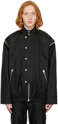 Gucci Black 'Gucci Metamorfosi' Jacket