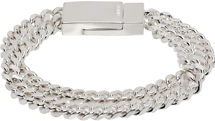 Photo: Numbering SSENSE Exclusive Silver #5903 Bracelet
