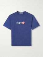 DISTRICT VISION - California Printed Cotton-Jersey T-Shirt - Blue