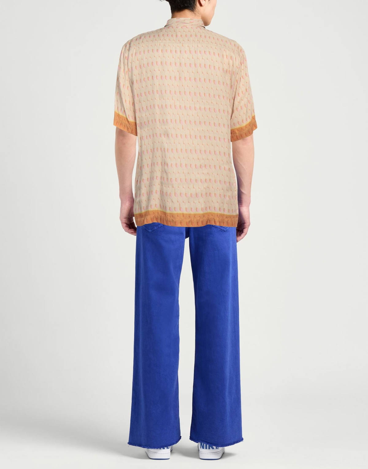 Dries Van Noten Mens Shirt in Beige
